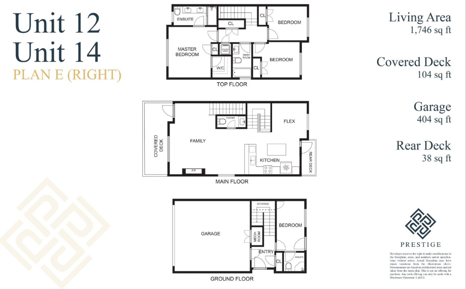 E (Right) plan preview