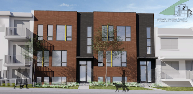 Projet Construction Parc-Ex Condos rendering 2