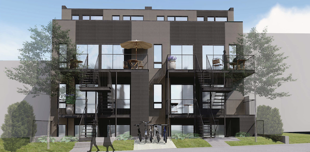 Projet Construction Parc-Ex Condos rendering 3