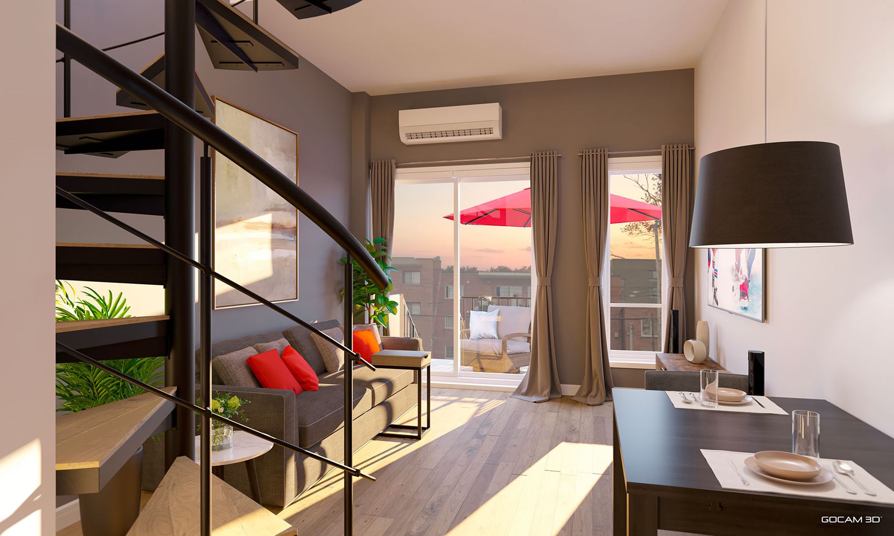 Projet Construction Parc-Ex Condos rendering 4