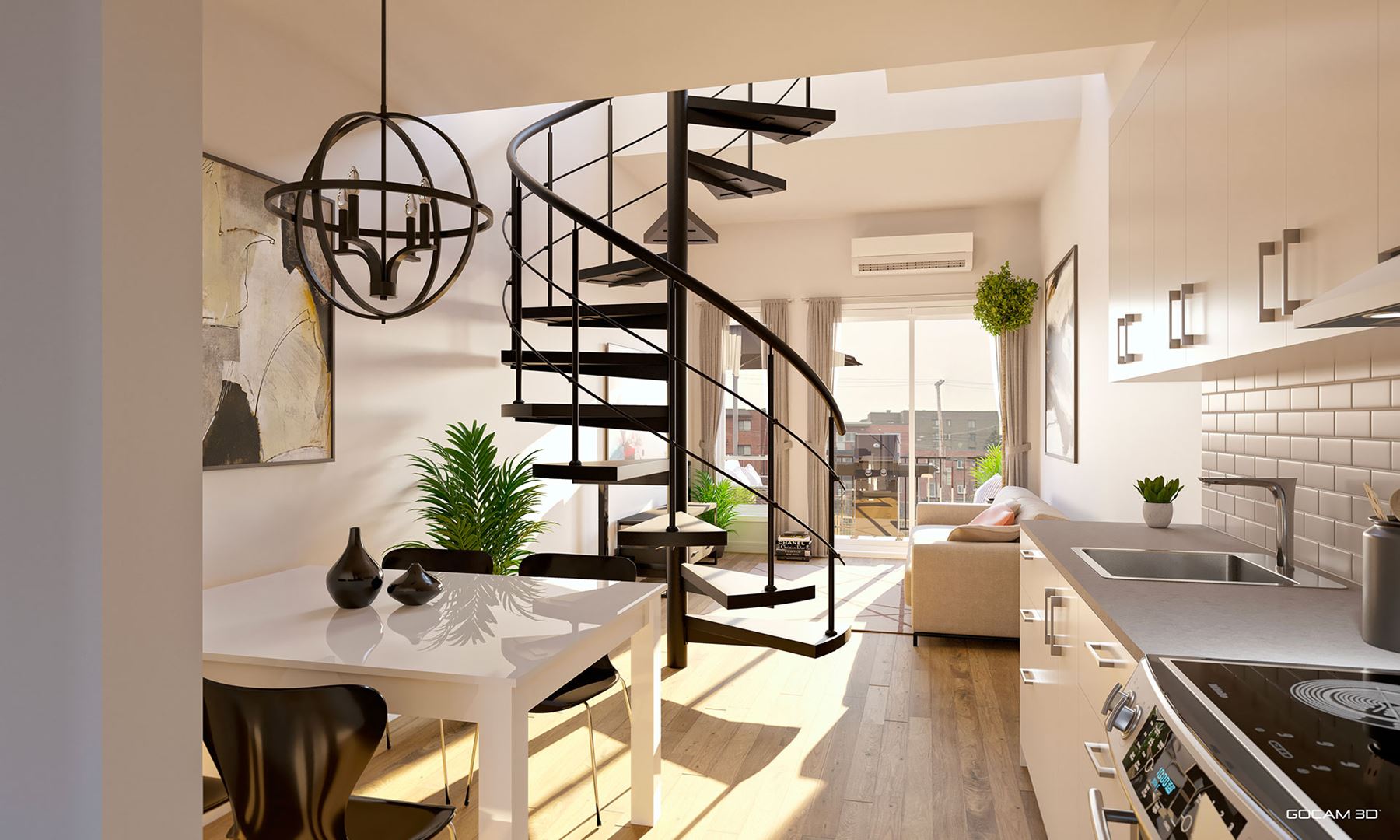 Projet Construction Parc-Ex Condos rendering 5