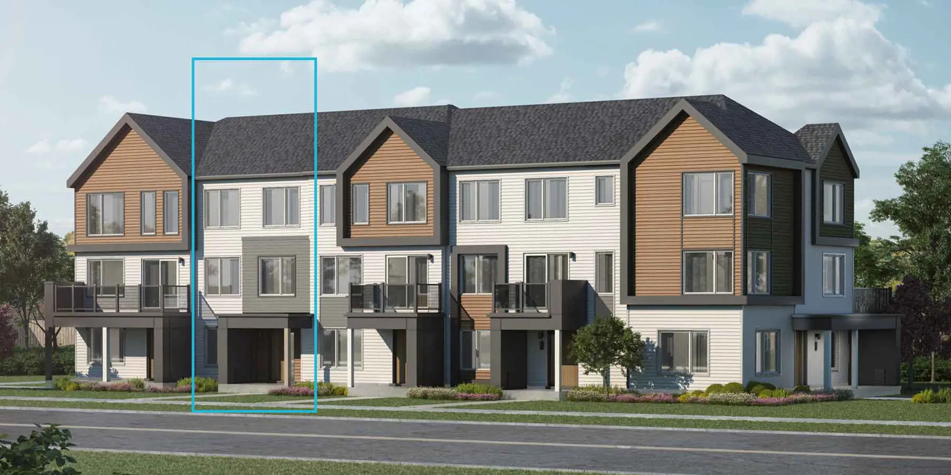 Promenade Towns, Ottawa. Artist’s rendering.