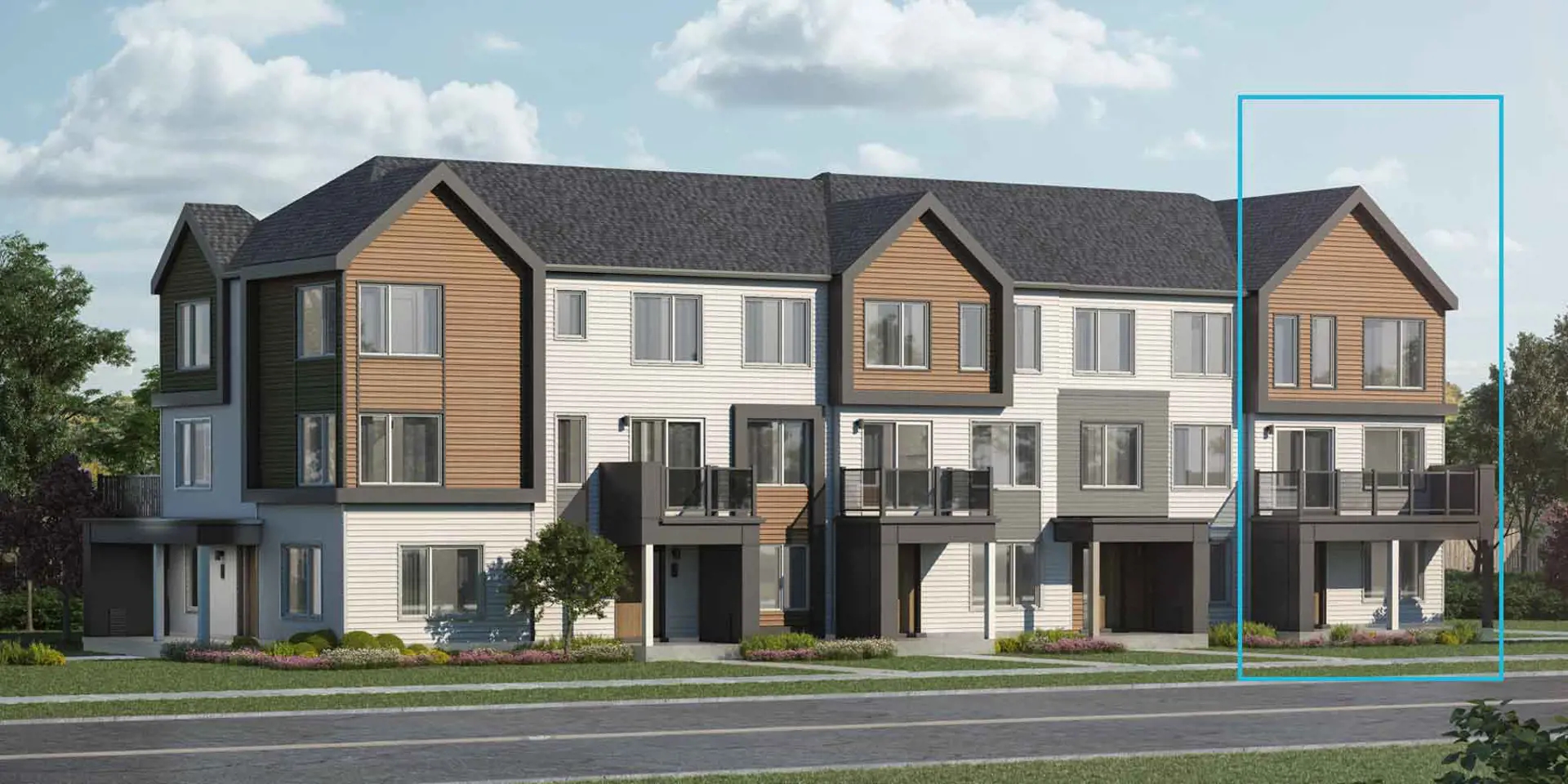 Promenade Towns rendering 4