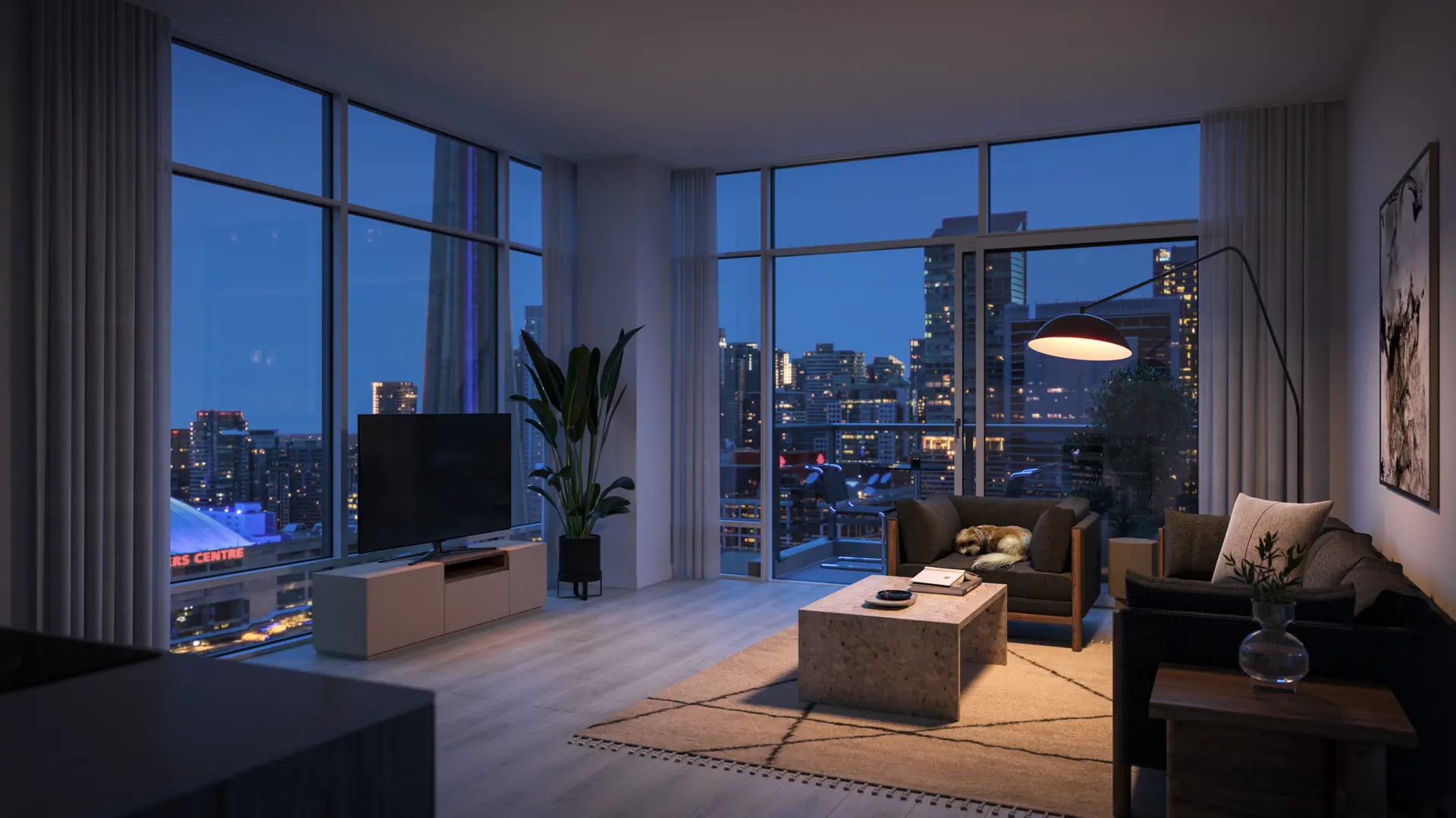 Q Tower, Toronto. Artist’s rendering.