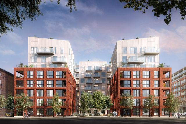 Quartier Général – Phase 2 Condos, Montréal. Artist’s rendering.