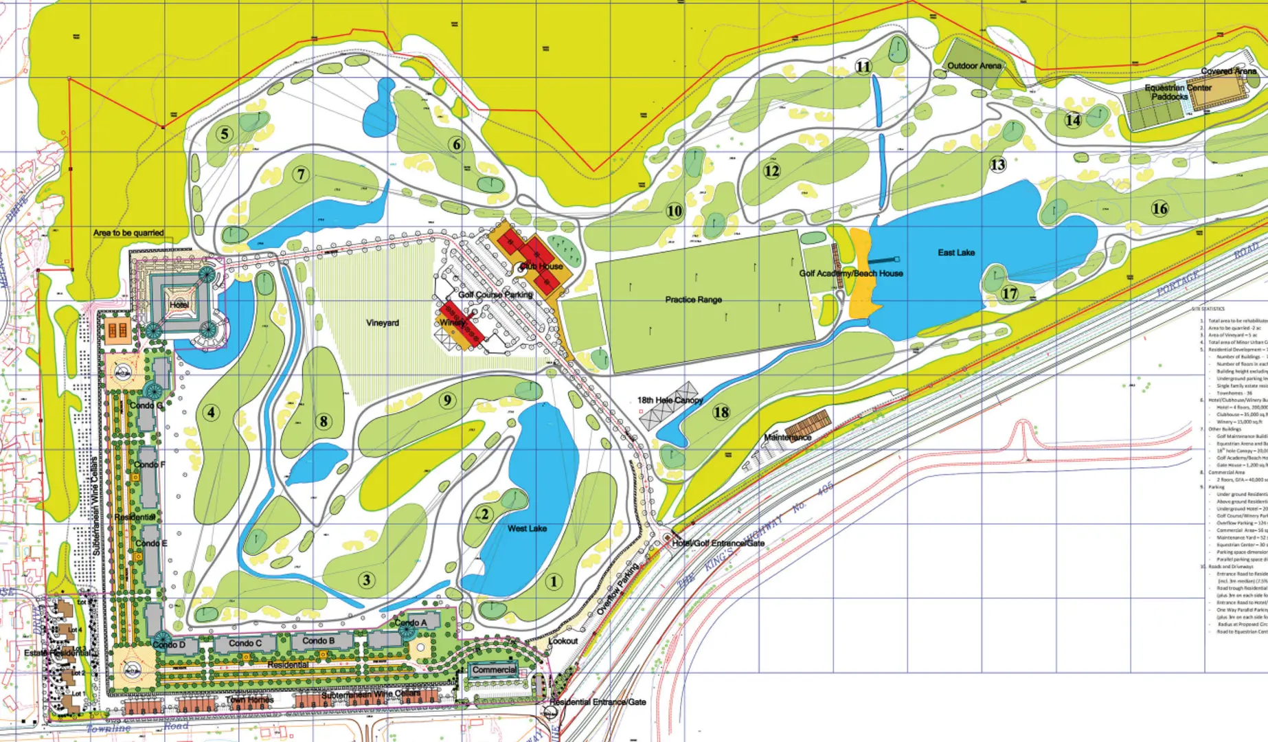 Queenston Quarry Redevelopment, Niagara-on-the-Lake. Artist’s rendering.