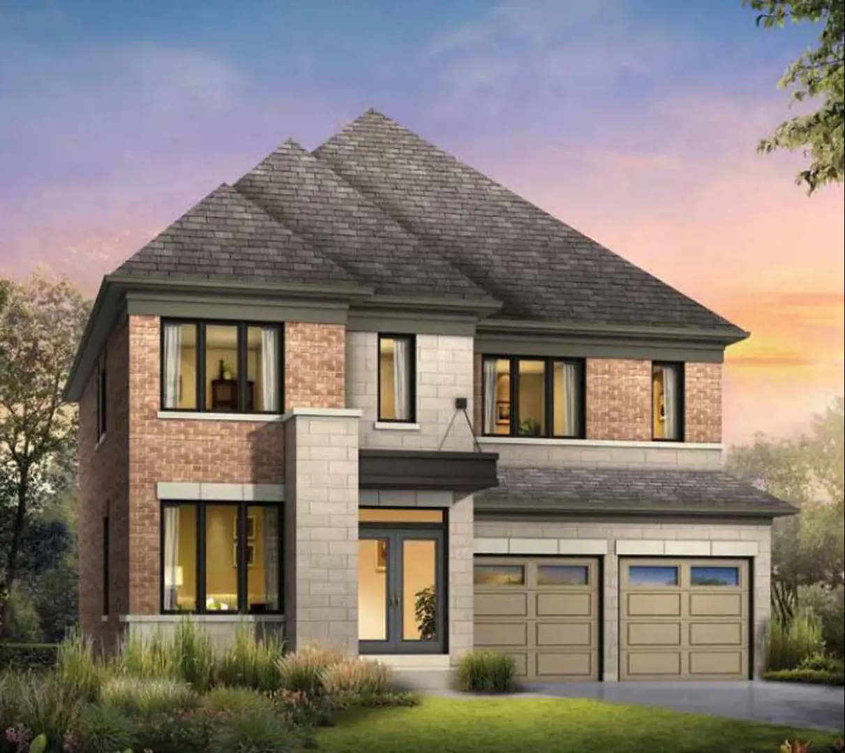 Queensville Homes by CountryWide – Towns rendering 2