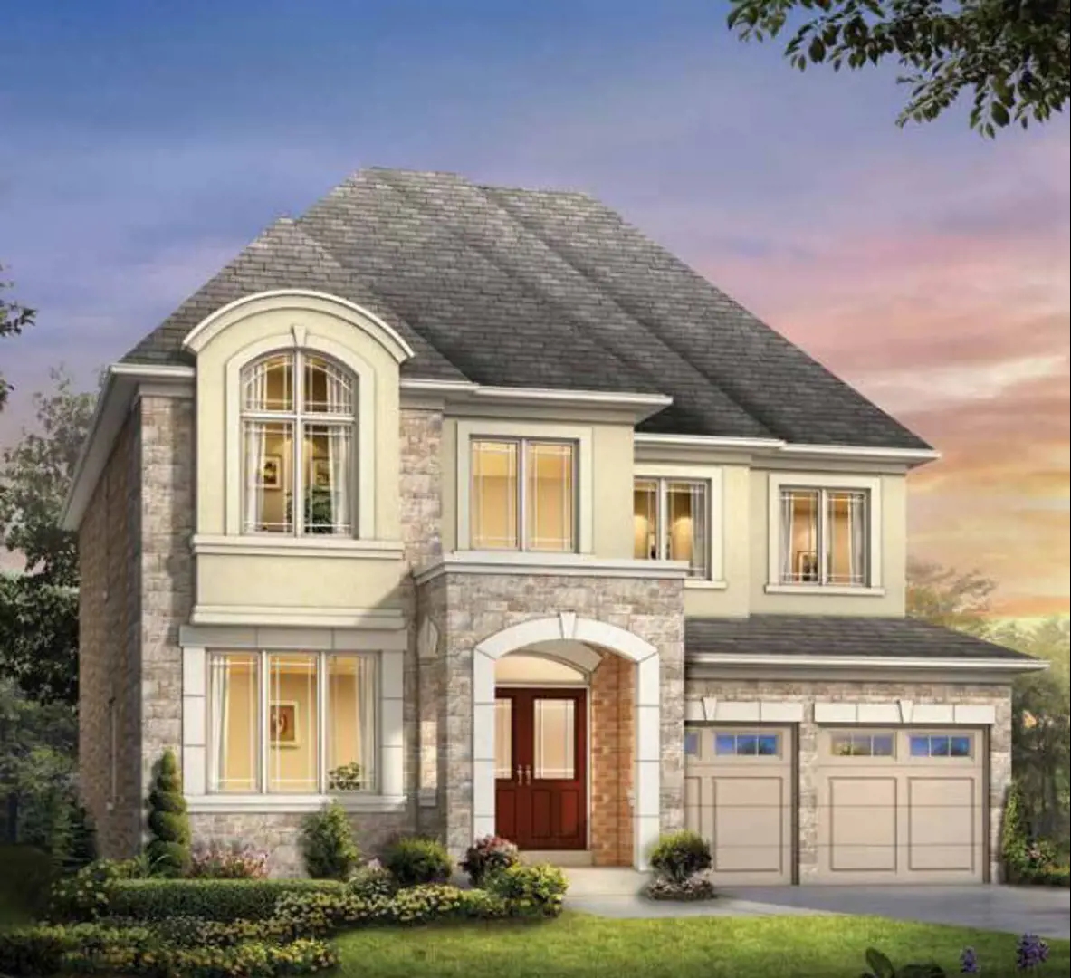 Queensville Homes by CountryWide – Towns rendering 3