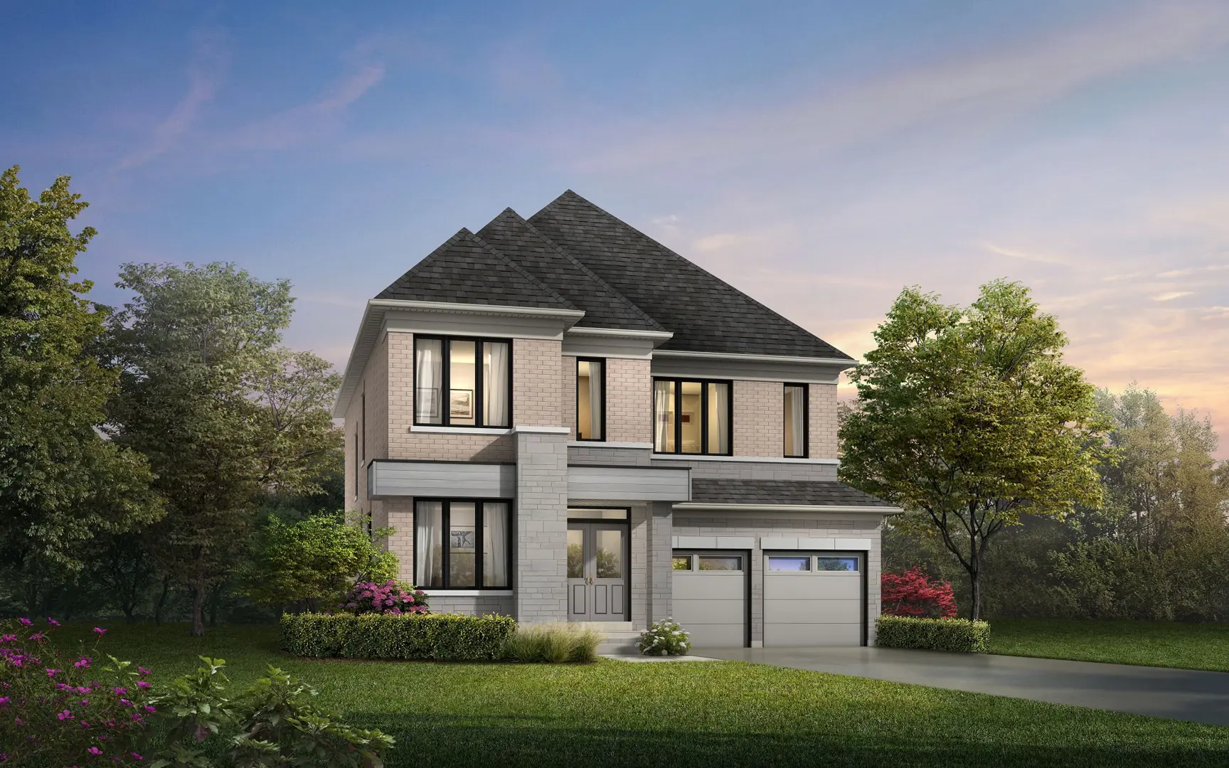 Queensville - Single Family Homes, East Gwillimbury. Artist’s rendering.