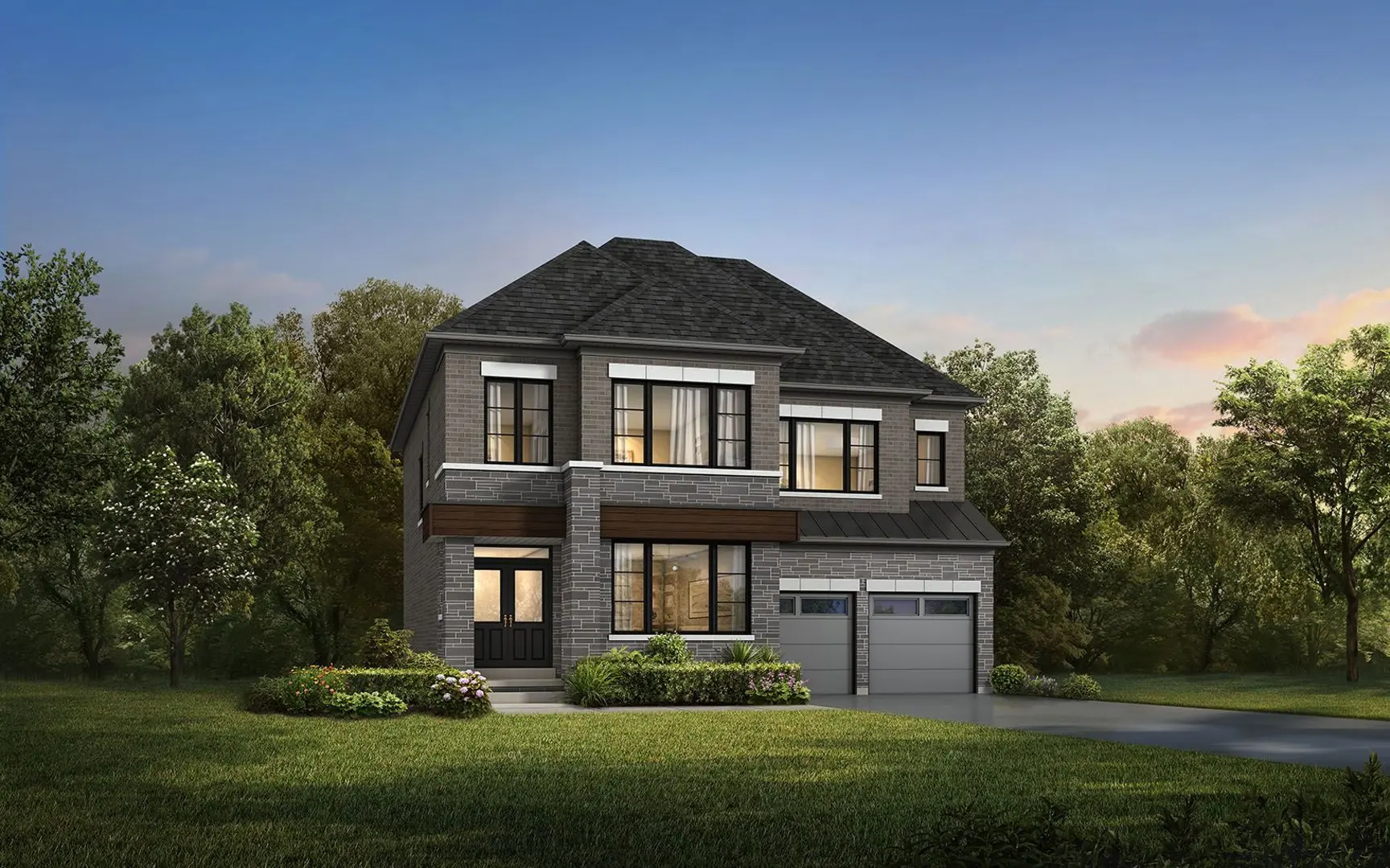 Queensville - Single Family Homes supplied project rendering