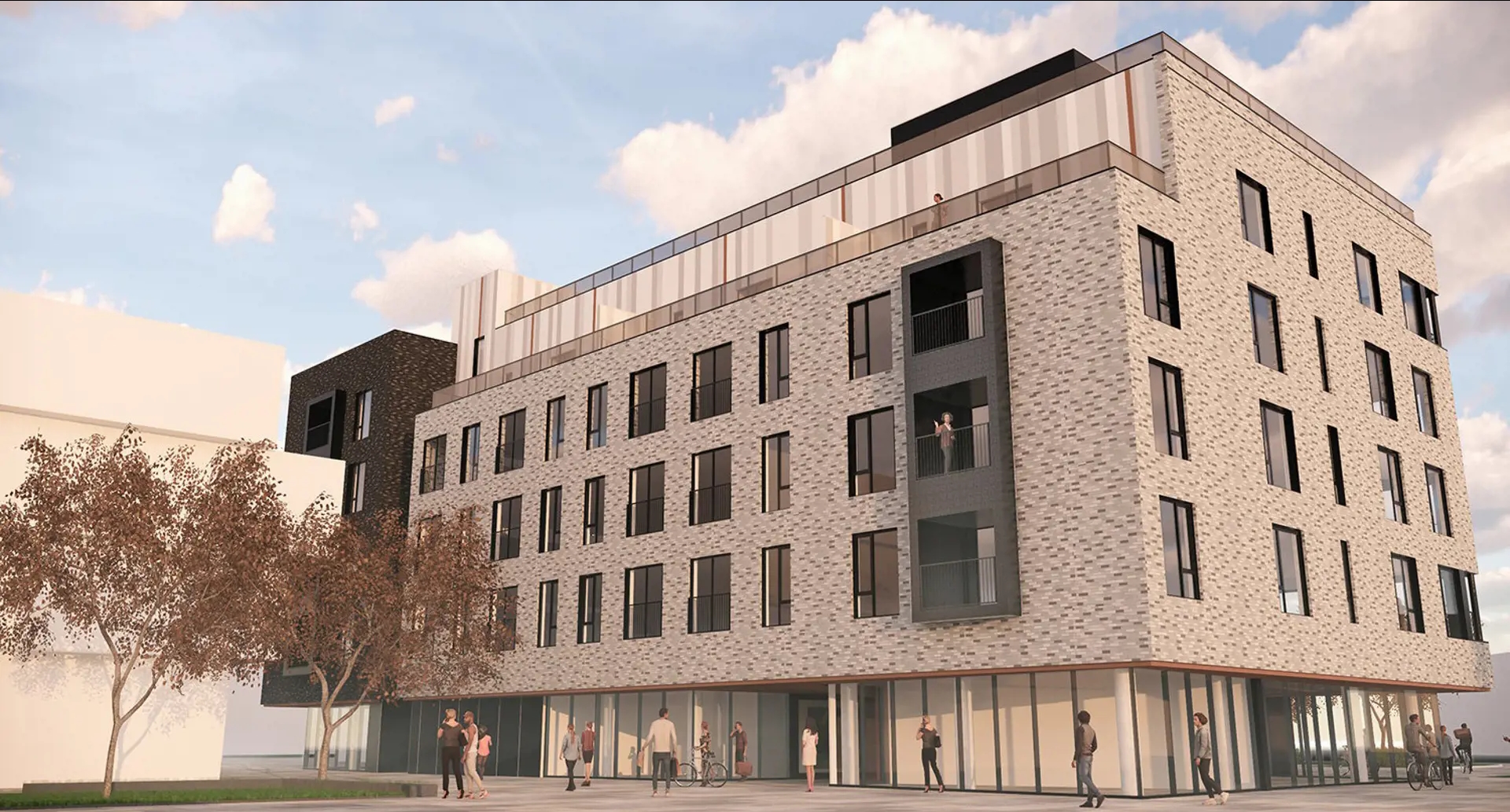 Railside at The Forks – LYFE Condos, Winnipeg. Artist’s rendering.