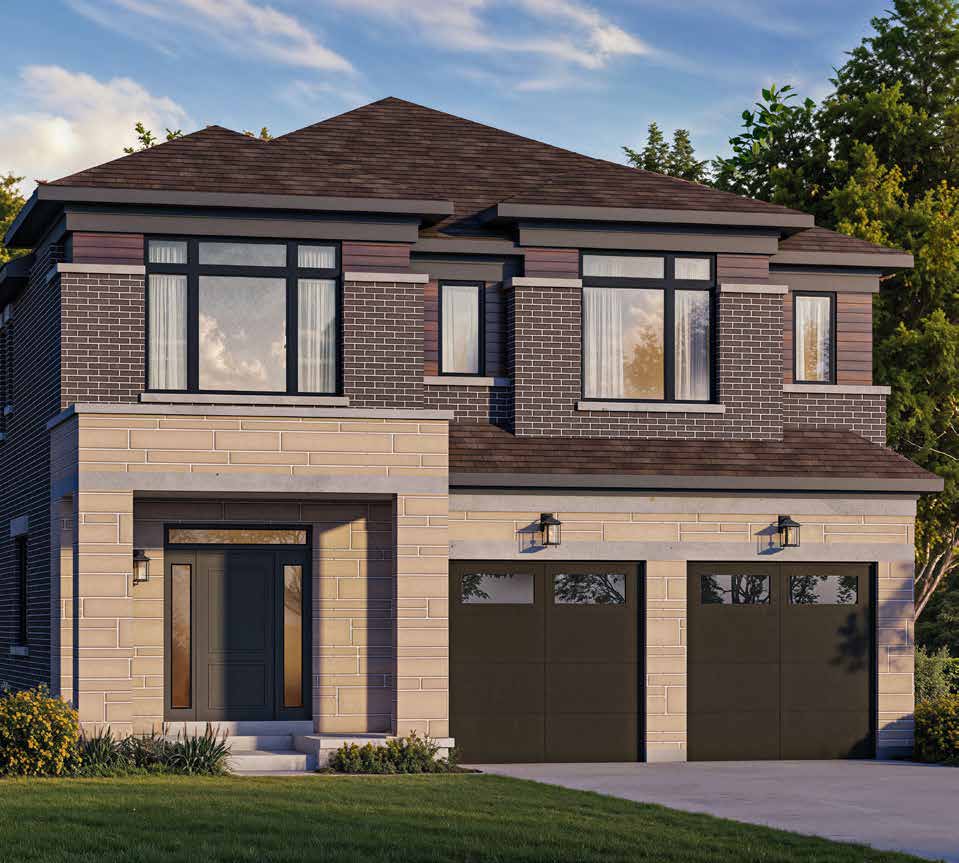 Ravine Mills, Bowmanville. Artist’s rendering.