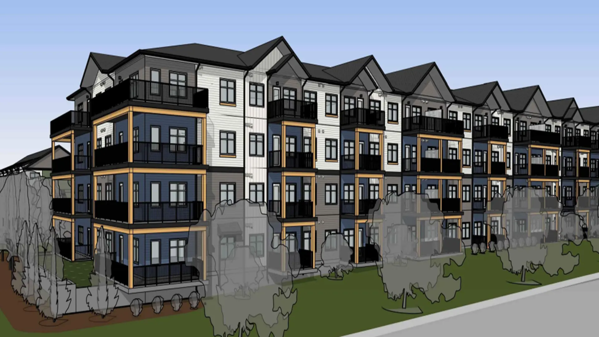 Redstone SQR Condos, Calgary. Artist’s rendering.