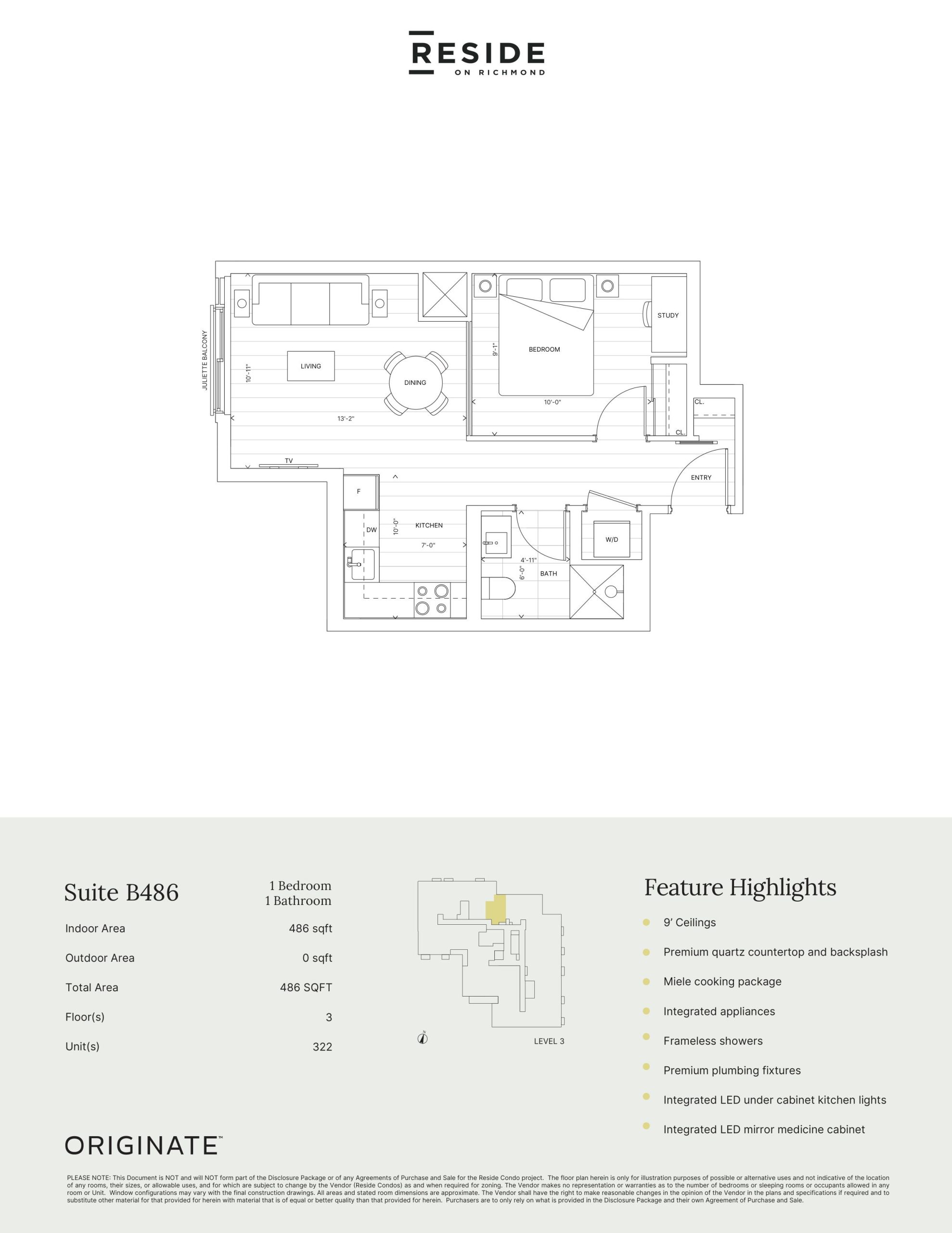 Suite B486 plan preview