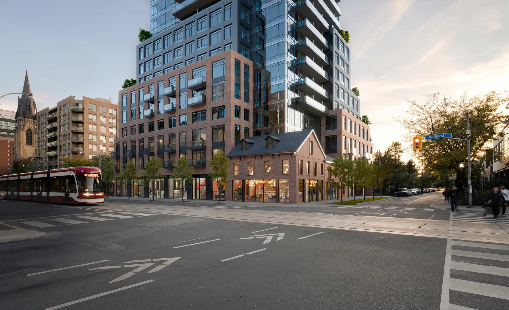 Reside on Richmond Condos rendering 2