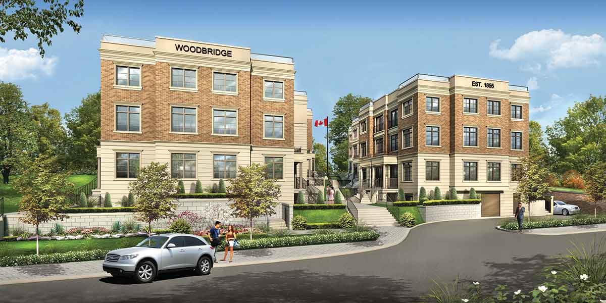 Rialto Villa Towns, Vaughan. Artist’s rendering.