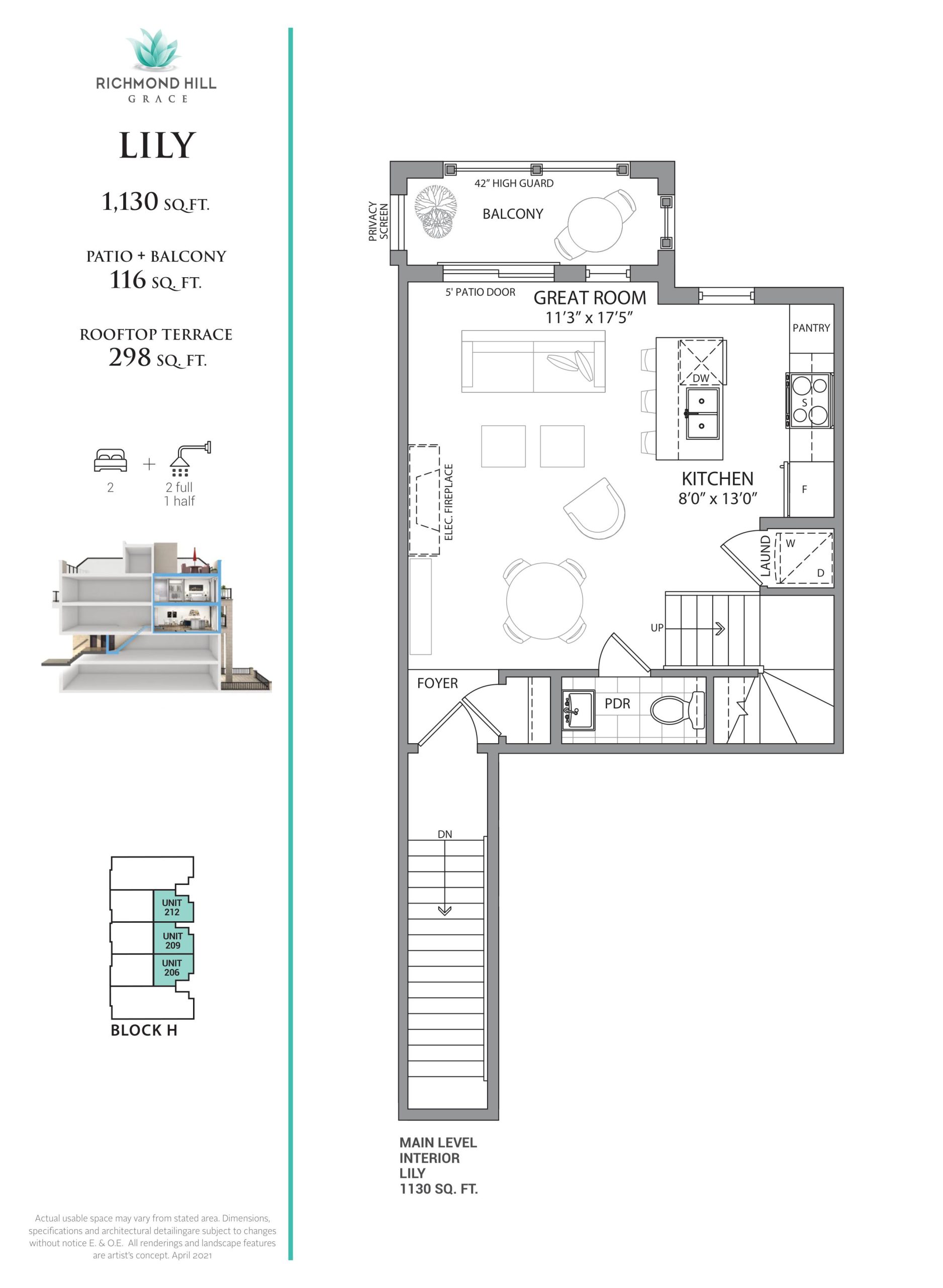 Lily (1/2) plan preview