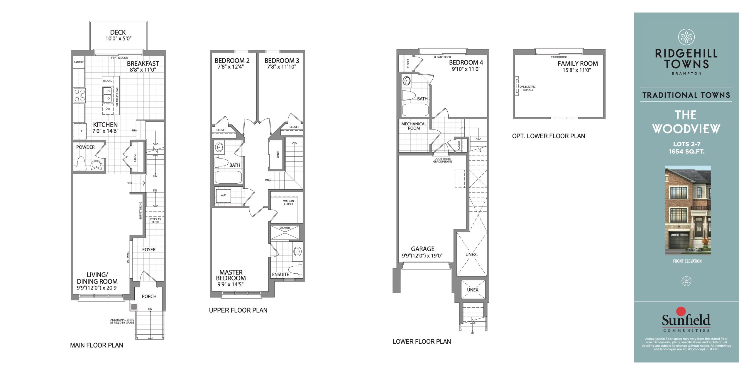 The Woodview plan preview