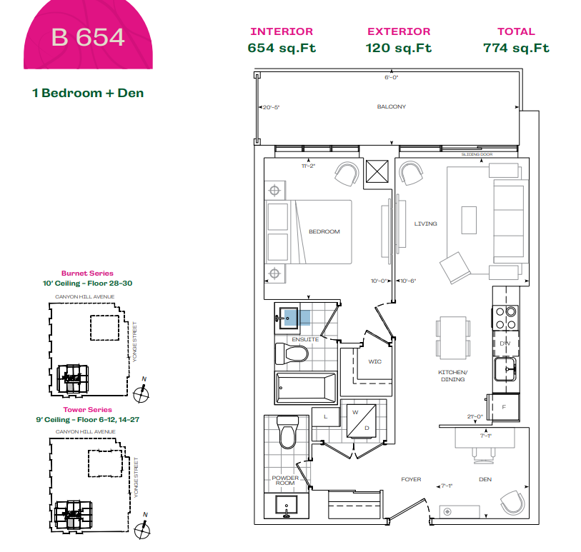 B654 floor plan