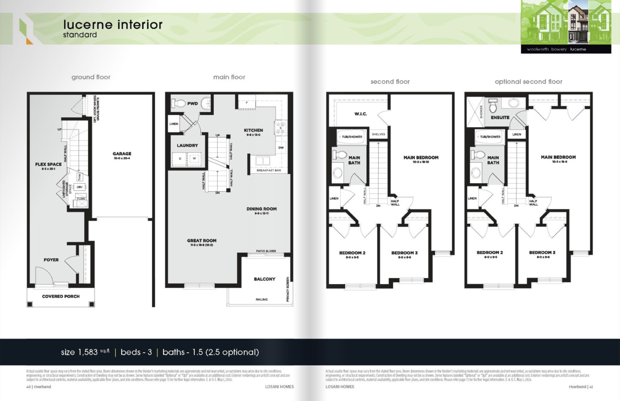 Lucerne Interior plan preview
