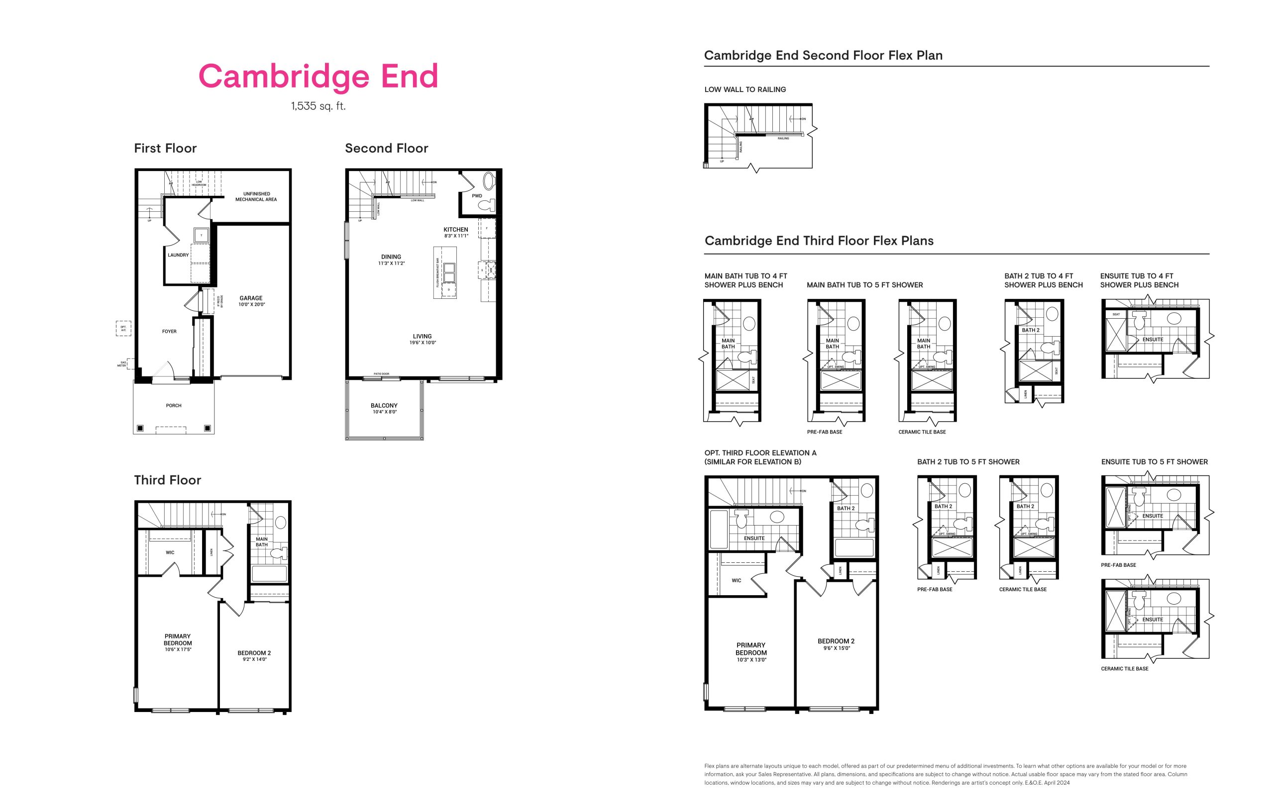 Cambridge End plan preview