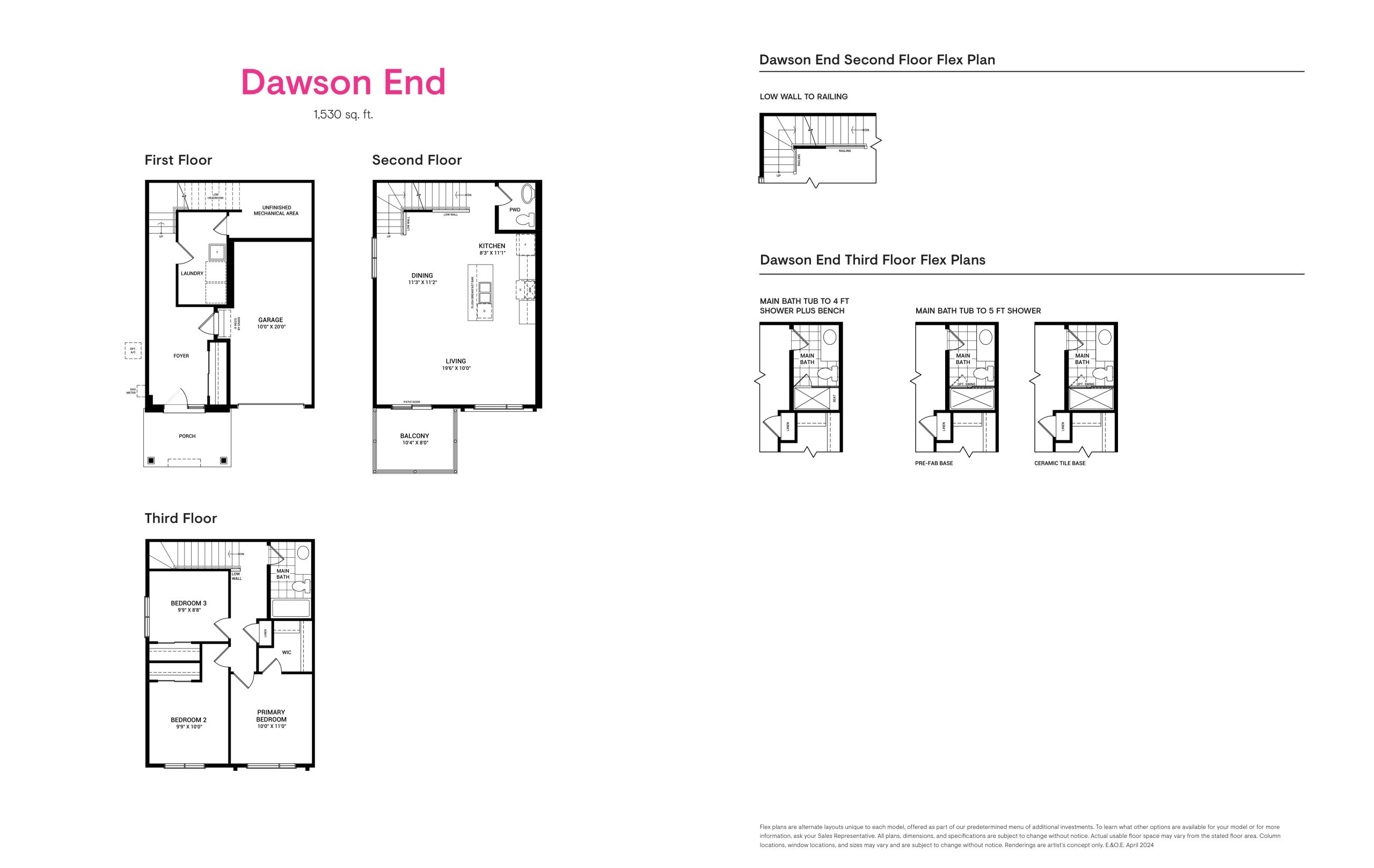 Dawson End plan preview