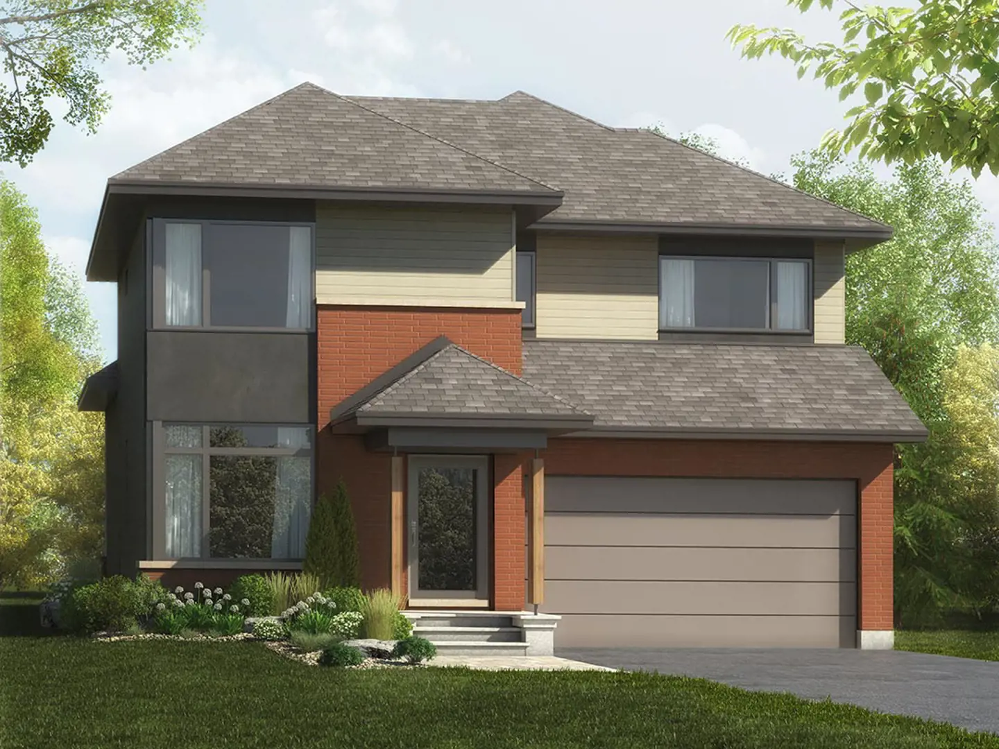 Riverside South (HN Homes) - Townhomes supplied project rendering