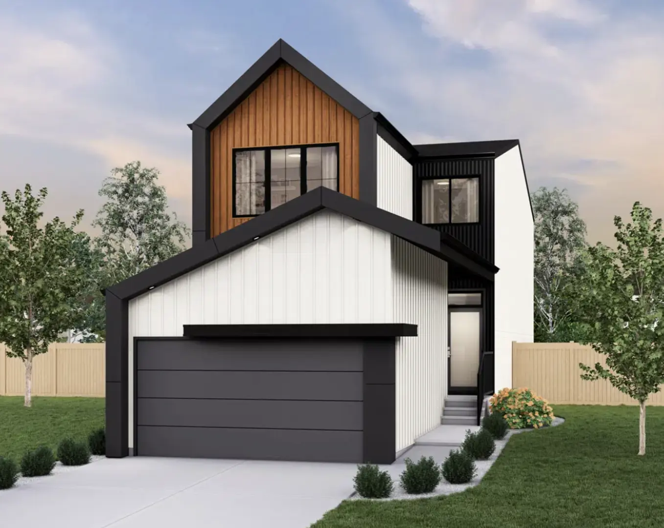 Riverstead at Keswick - Single-Family Homes, Edmonton. Artist’s rendering.