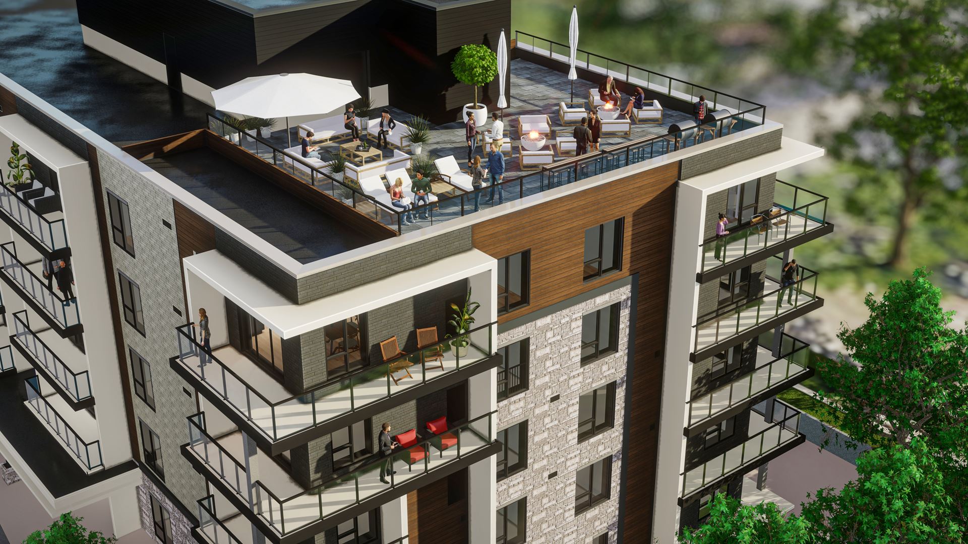 Riverwalk Niagara Falls Condos rendering 2