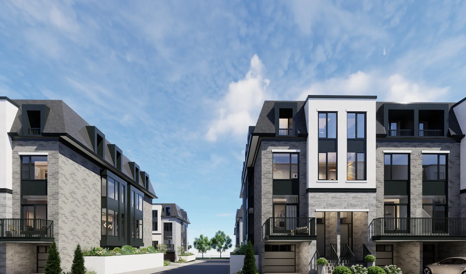 Rollingwood Townhomes, Brampton. Artist’s rendering.