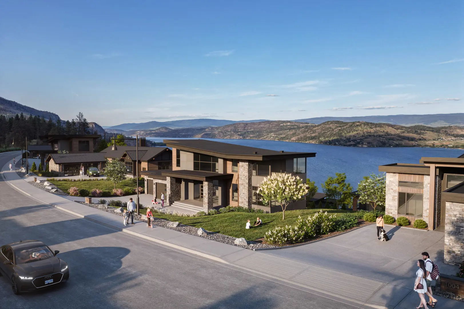 Rosevale Estates, West Kelowna. Artist’s rendering.