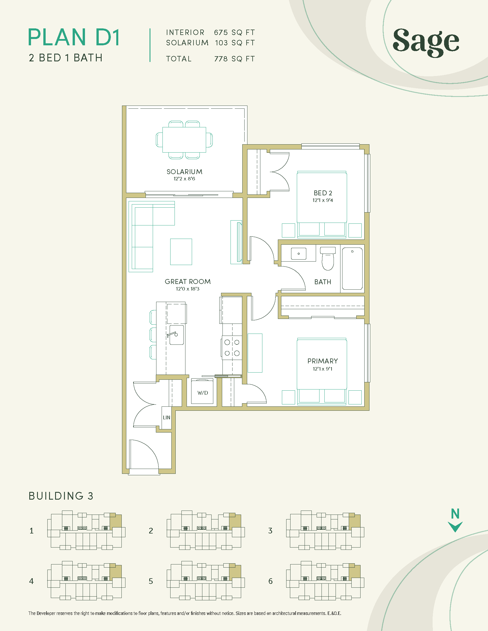 D1 floor plan
