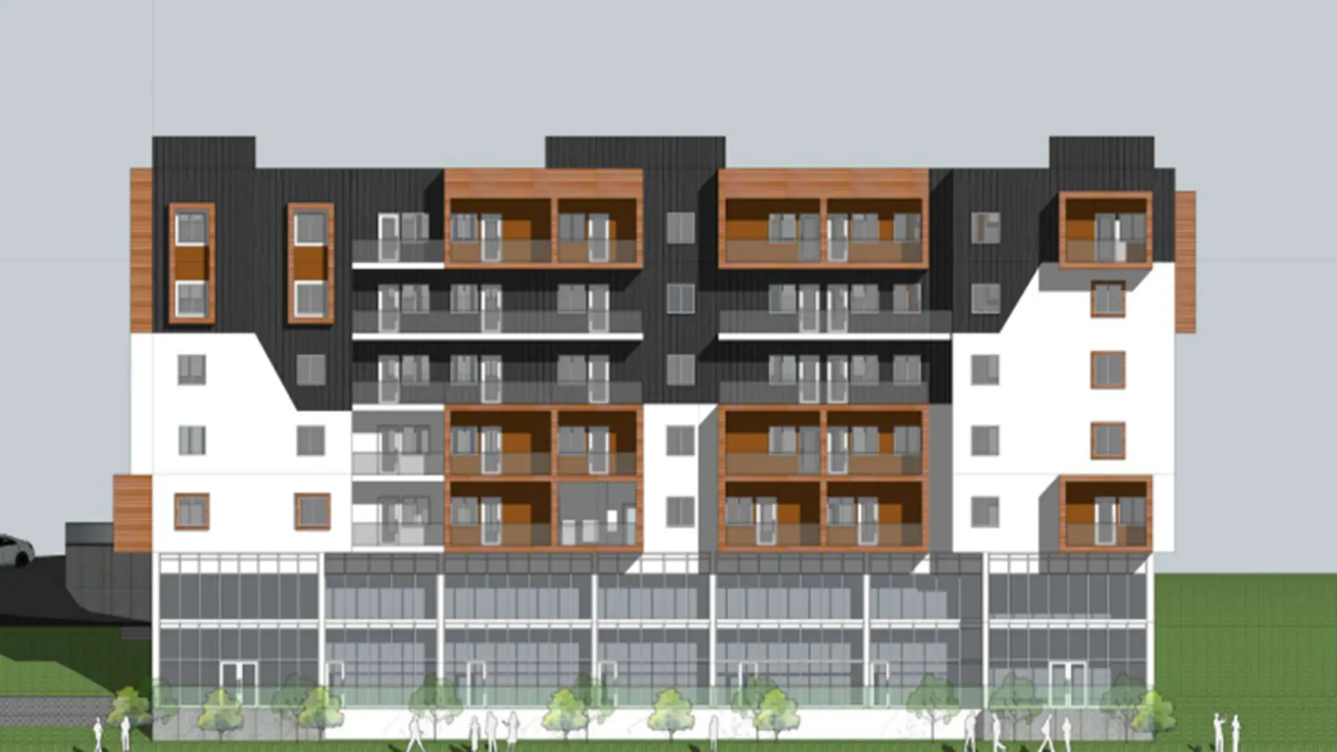 Sage Hill - Multi Residential, Calgary. Artist’s rendering.