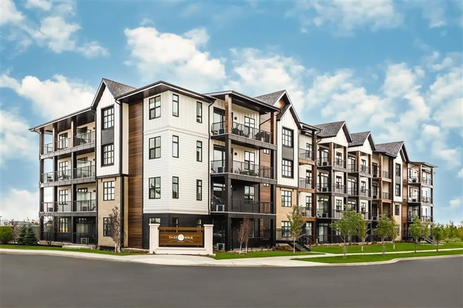 Sage Walk Bridges - Arvida, Calgary. Artist’s rendering.