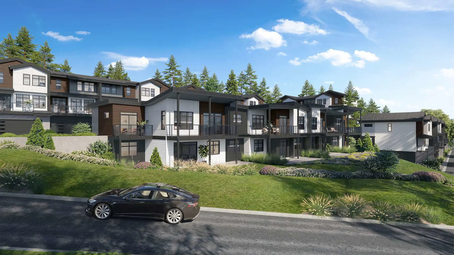 Sailview Townhomes, Vernon. Artist’s rendering.