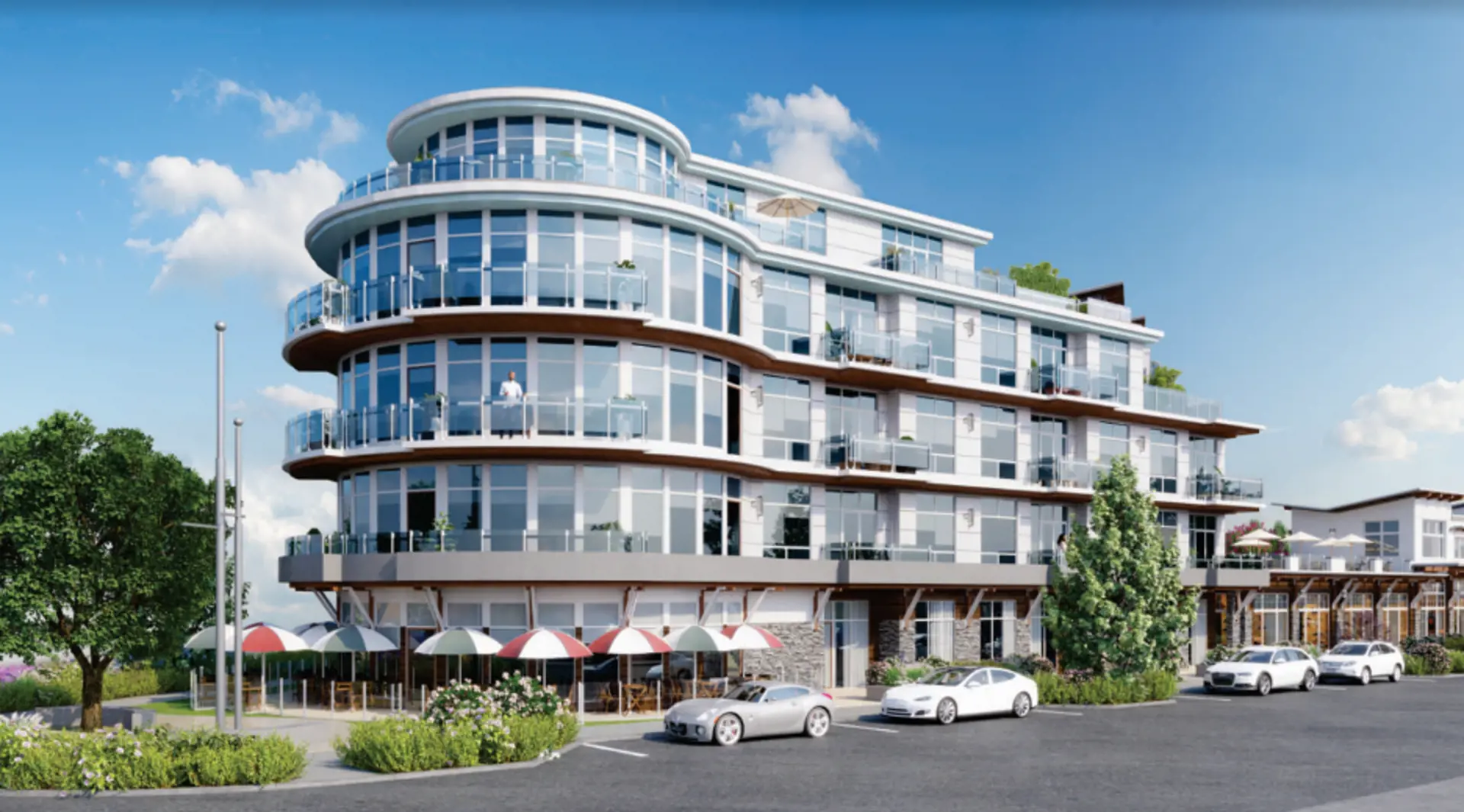 Sapphire at Westbay Quay, Esquimalt. Artist’s rendering.