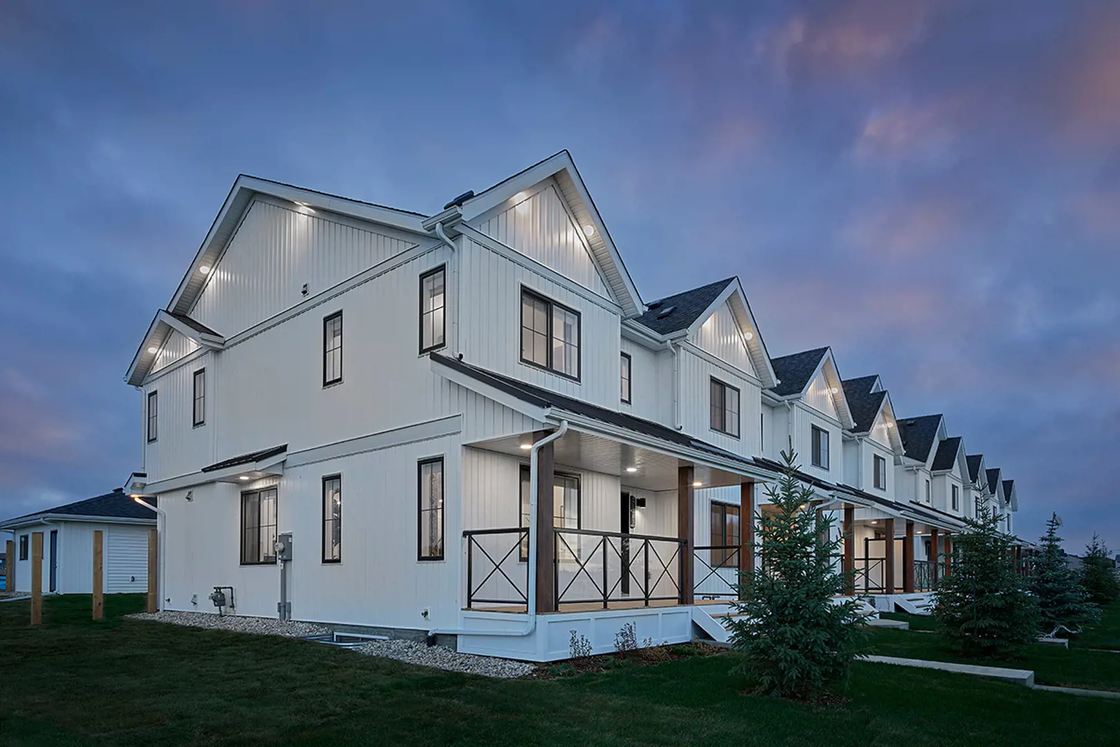 Secord Heights Towns, Edmonton. Artist’s rendering.
