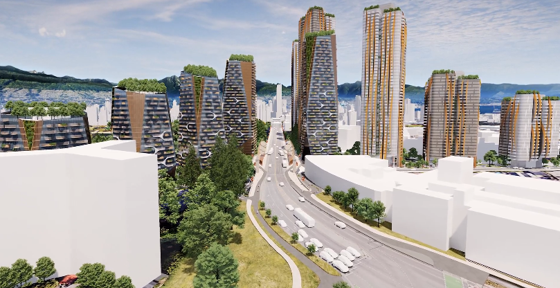 Senákw Condos rendering