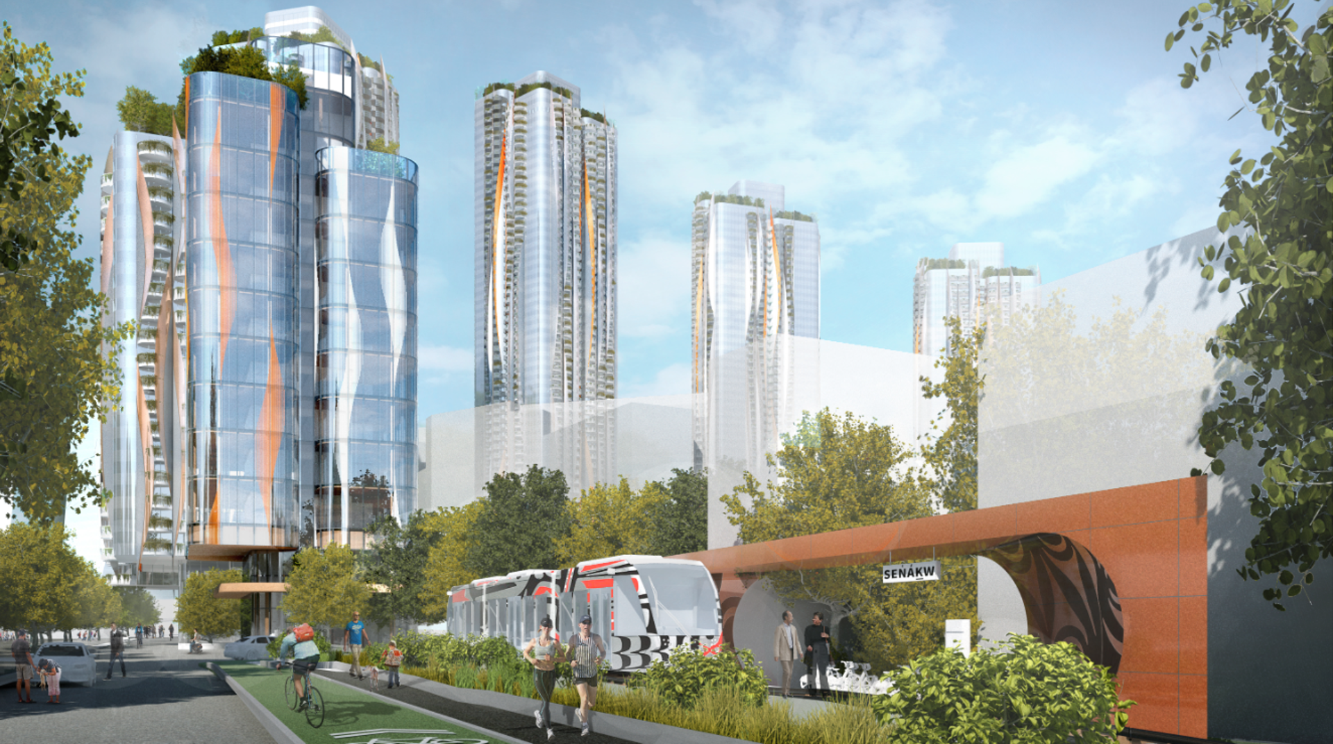 Senákw Condos rendering 4