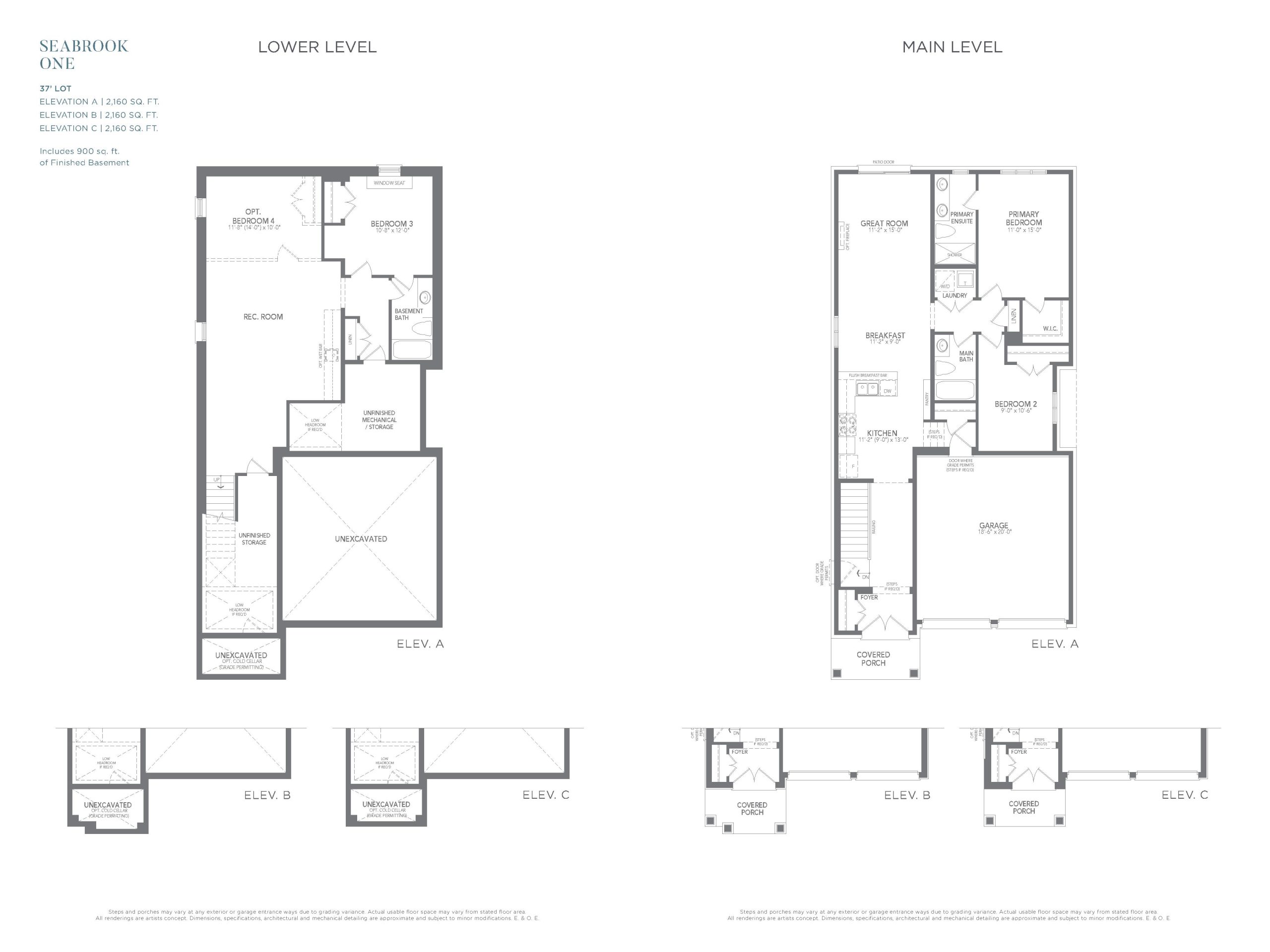 Seabrook 1 plan preview