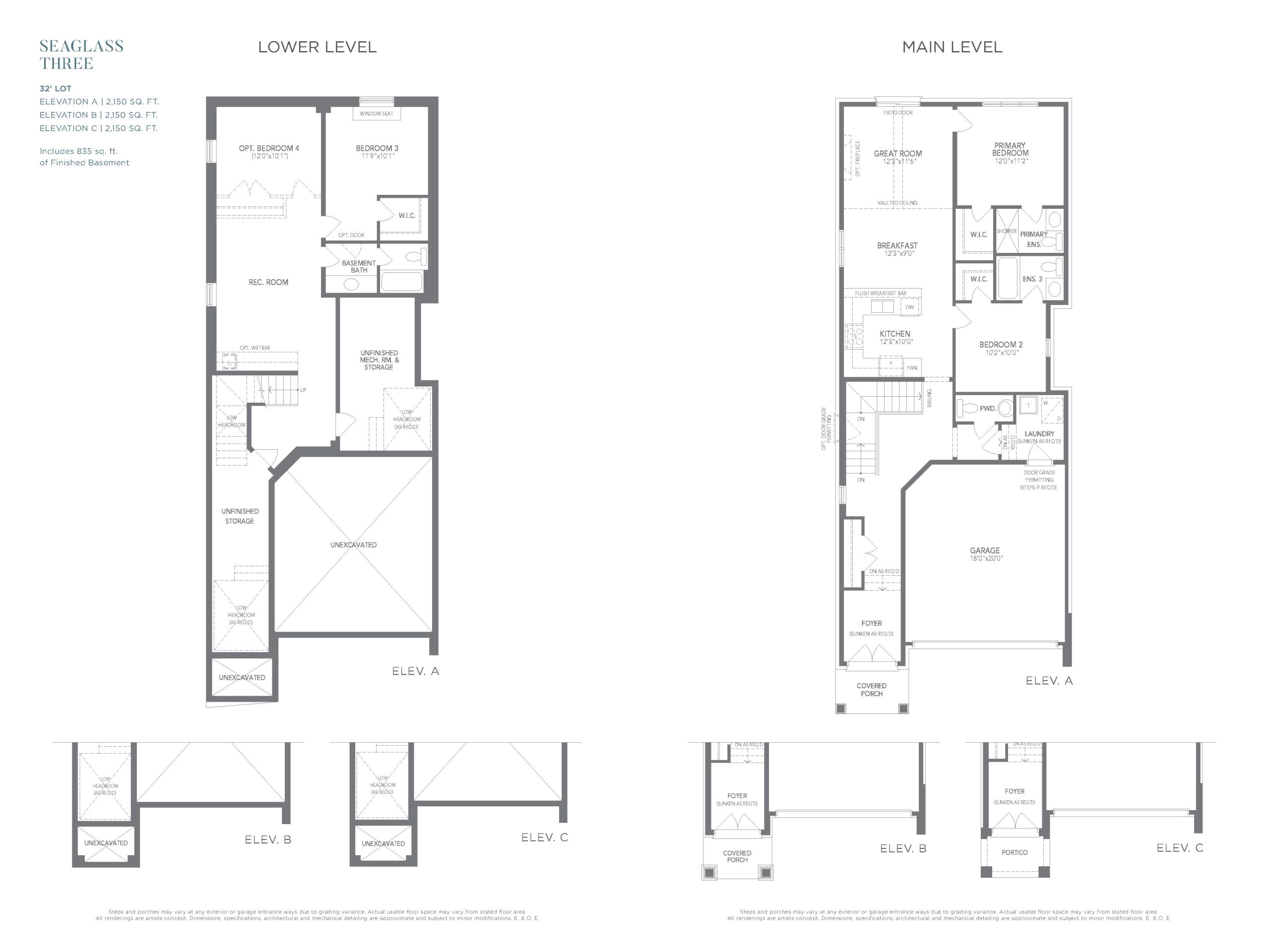 Seaglass 3 plan preview
