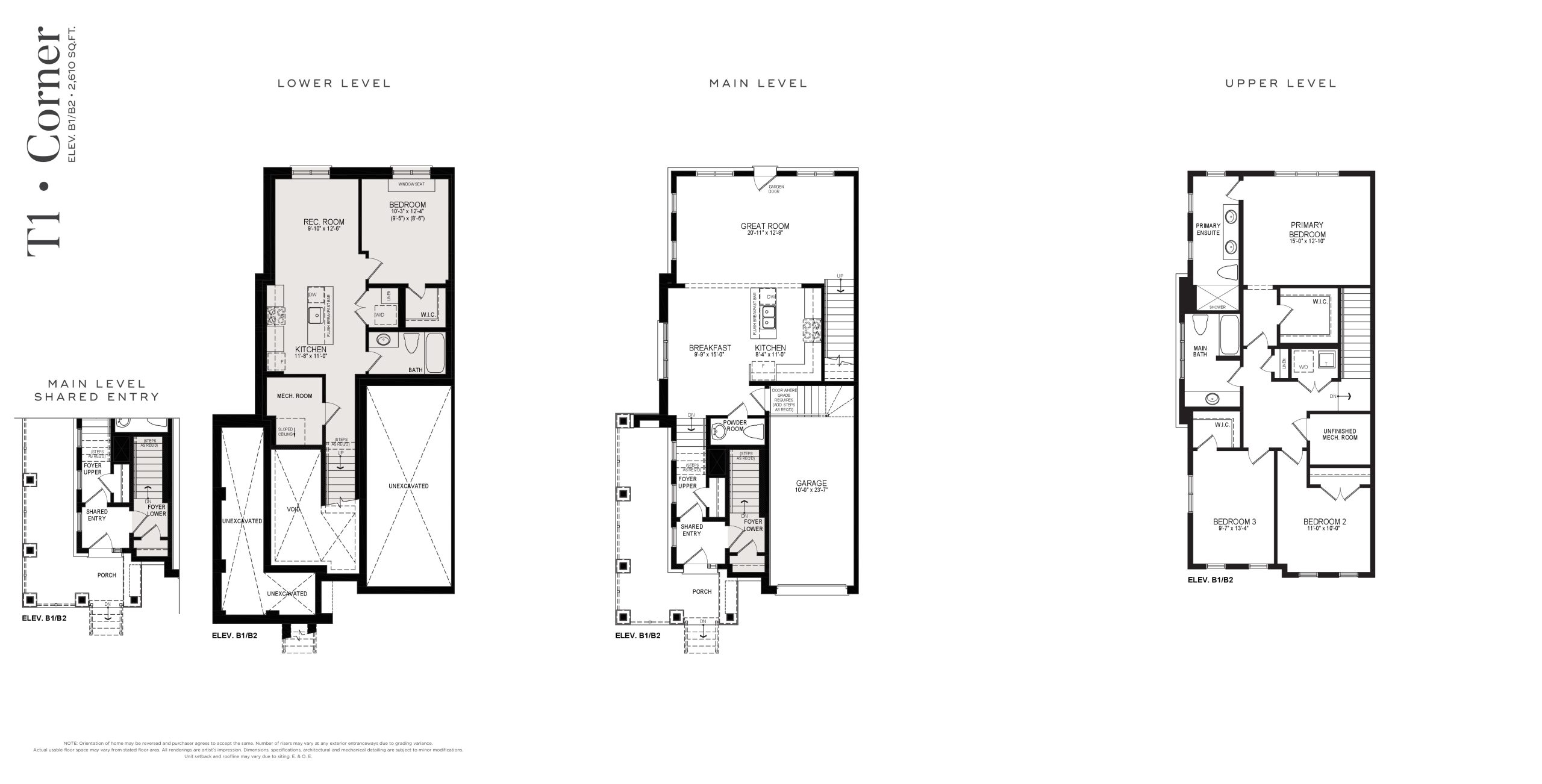 T1 Corner Elev B1/B2 plan preview