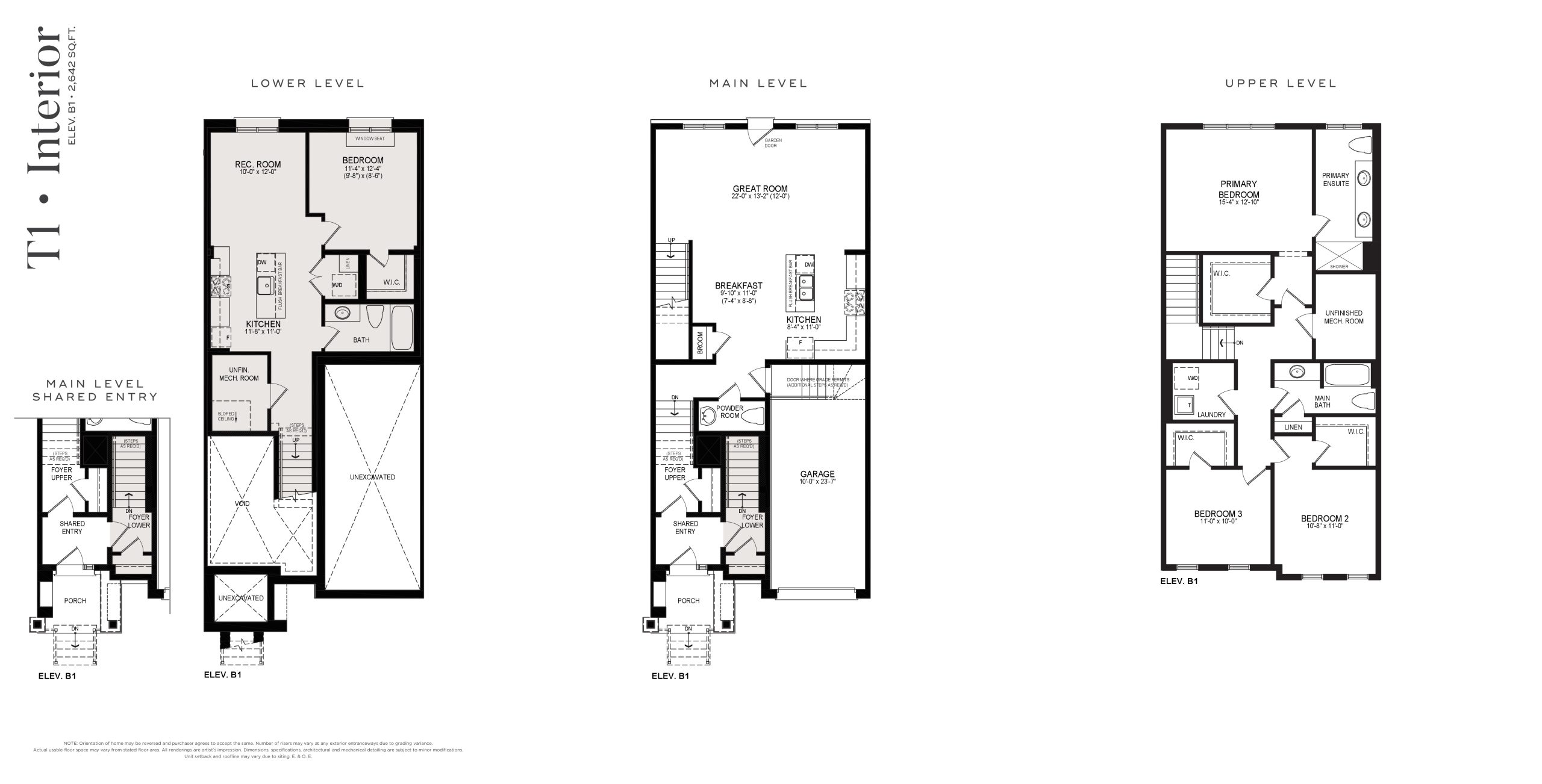 T1 Interior Elev B1 plan preview