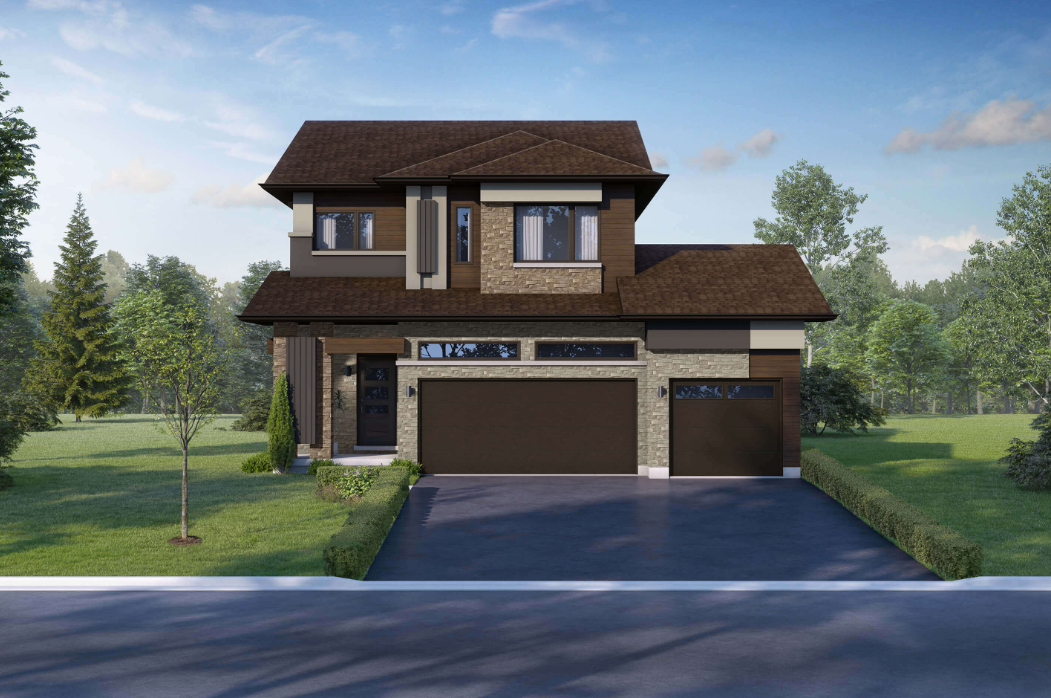 Sparrow 3 - Elevation B plan preview