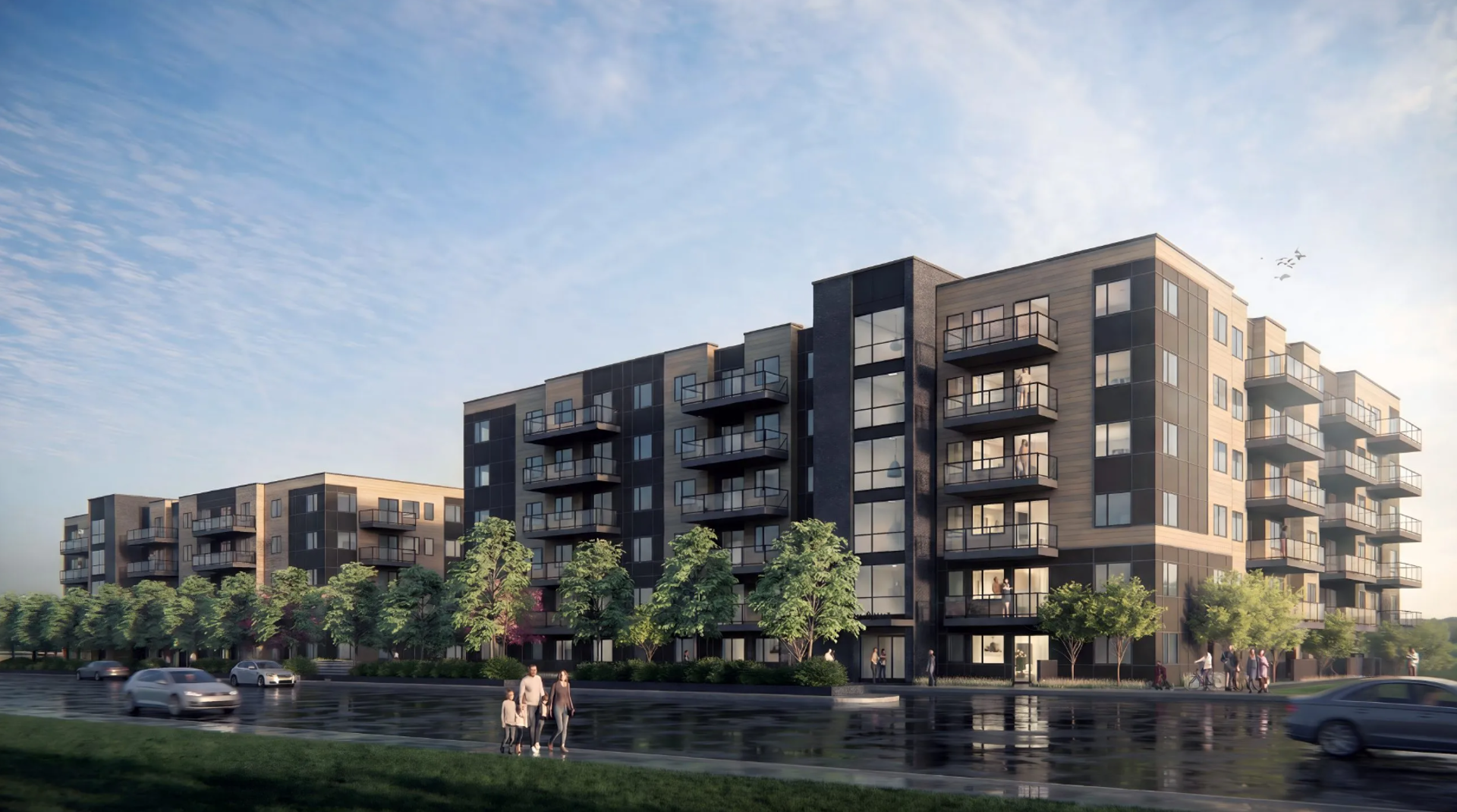 Seton Market Building 1, Calgary. Artist’s rendering.