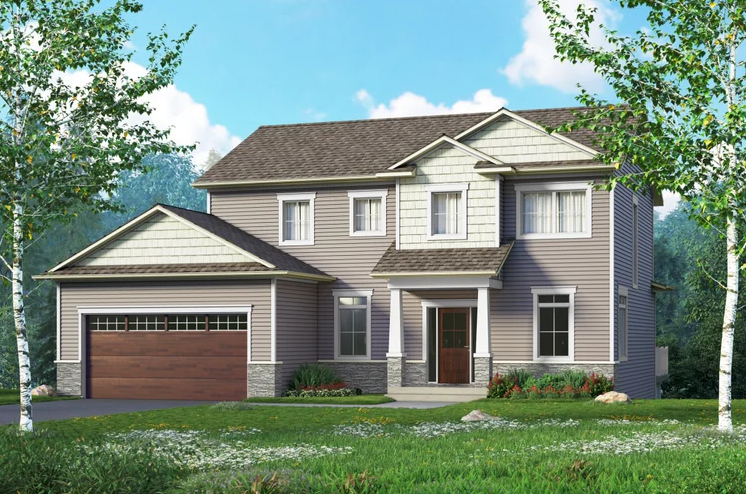 The Eaglestone floor plan