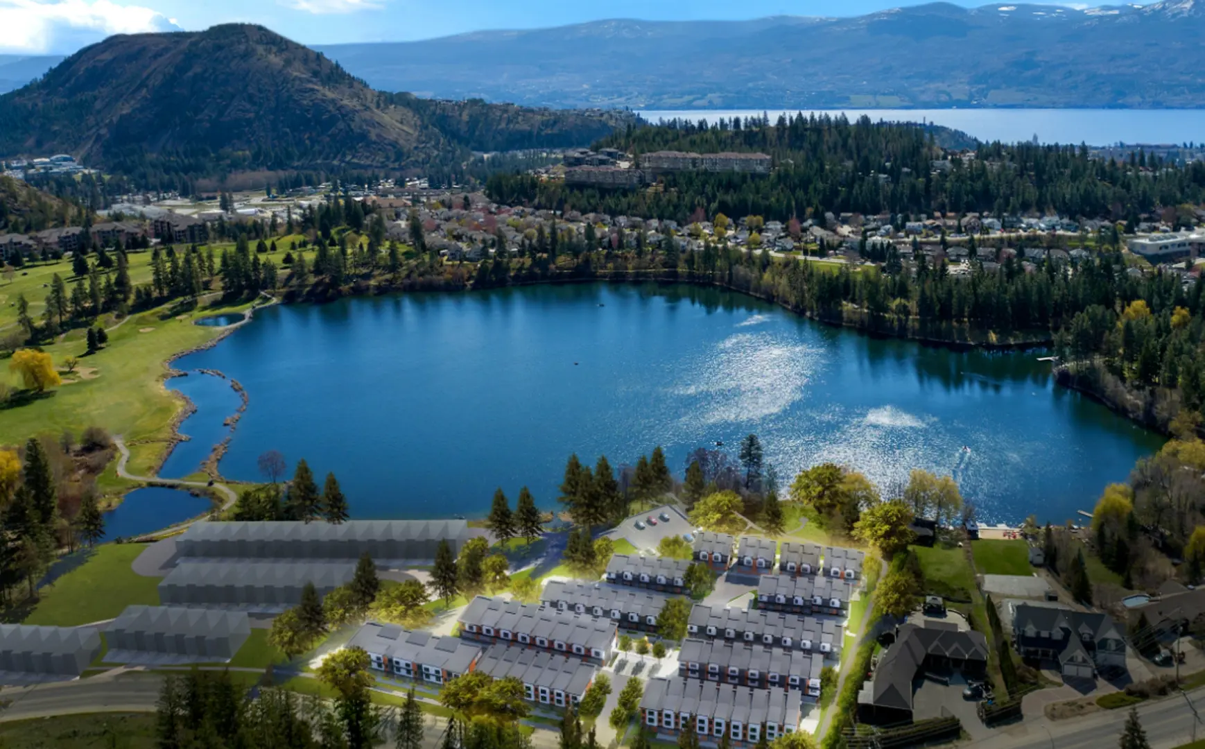 Shannon Lynn on the Lake, West Kelowna. Artist’s rendering.