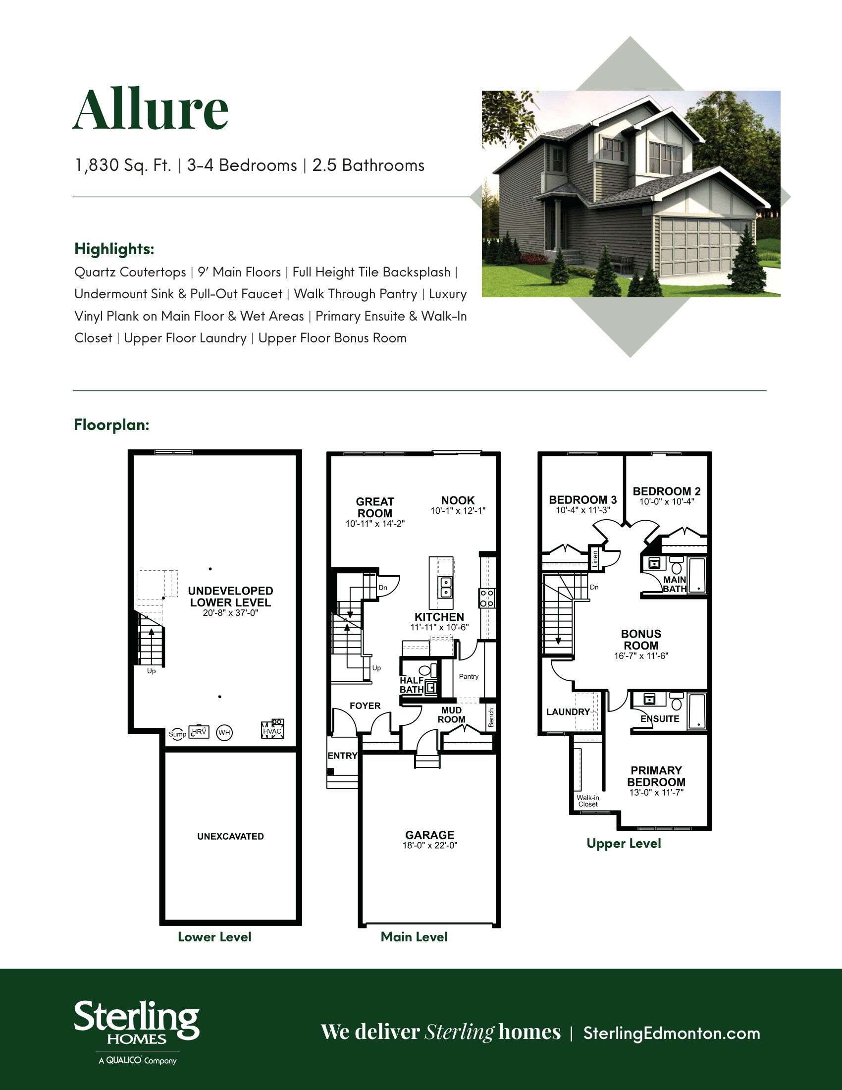 Allure 22 plan preview