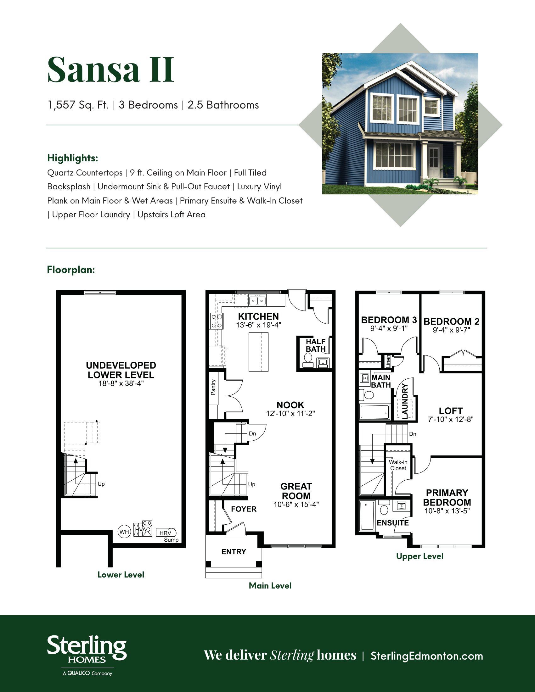 Sansa II 20 floor plan