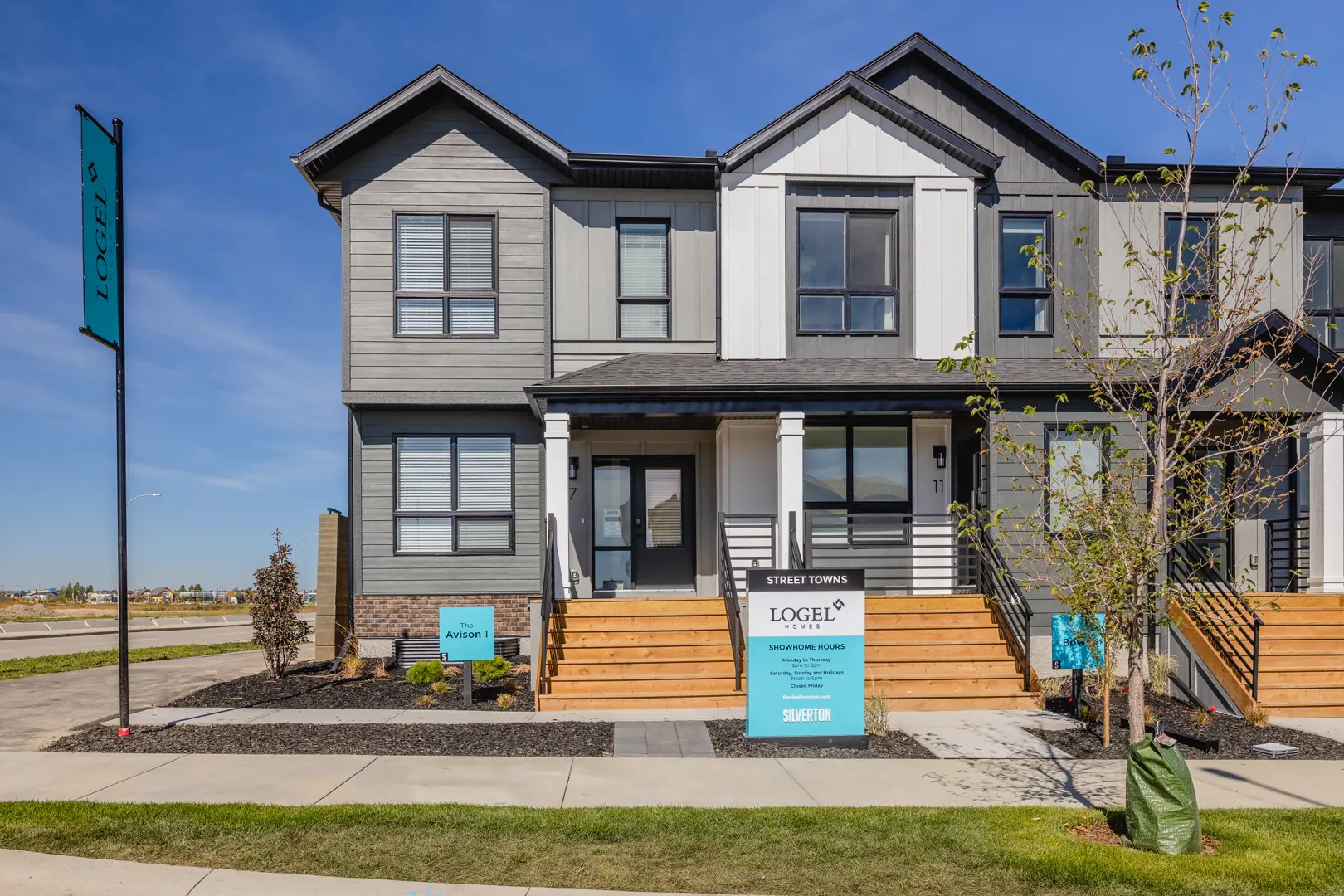Silverton Street Towns by Logel Homes, Calgary. Artist’s rendering.